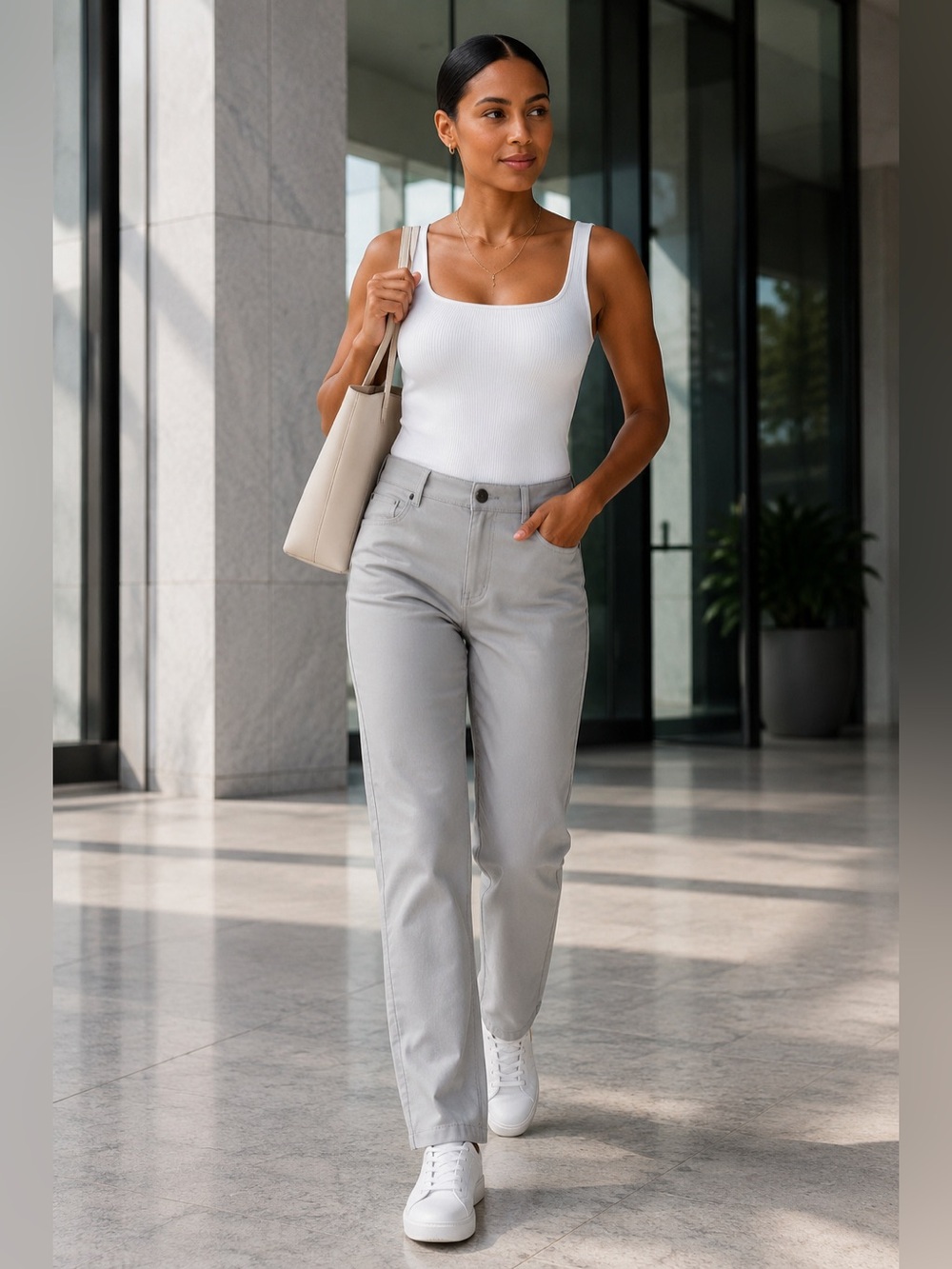 NWOT Lululemon City Sleek 5 Pocket High Rise Pant Gray Size 28 Warpstreme